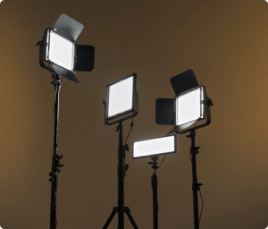 Picture of a light setup